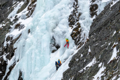 Isklatring Tøftfossen